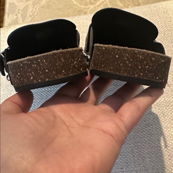 Tory Burch Mellow Studded Mule Black Size 8.5 - Picture 8 of 10